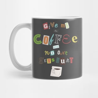 A Ransom Note for Morning - Dark Mug